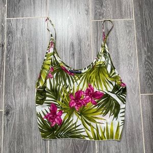 Brandy Melville Hawaiian Crop Top